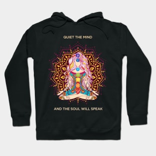 Meditation Yoga and Chakra System Hoodie